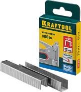 KRAFTOOL скобы тип 53 (A/10/JT21), 12 мм, калибр 23GA. 1000 шт (31670-12)