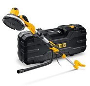 STEHER d225 мм, 500 Вт, подсветка, бесщеточная шлифовальная машина для стен (жираф), кейс (DWB-500)