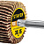 STAYER d 30 x 15 мм, P80, на шпильке d 6 мм, круг шлифовальный лепестковый (36606-080)
