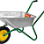 GRINDA GB-1, 80 л, 100 кг, одноколесная, садовая тачка (422399)
