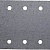 URAGAN P100, 115х280мм, 50 шт., 14 отверстий, с покрытием стеарата цинка, лист шлифовальный универсальный для ПШМ 907-23104-100-50