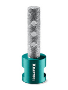 KRAFTOOL VS DIAMOND d 12 мм (М14, 50 мм), Вакуумная алмазная фреза пальчиковая (29810-12)