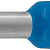 СВЕТОЗАР  2,5 мм2, 25шт Изолированныйштыревой наконечник для многожильного кабеля (49400-25)