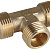 GENERAL FITTINGS наружная резьба 1″, латунь, тройник (51054-1)