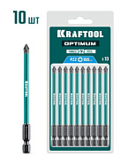 KRAFTOOL Optimum PZ2, 100 мм, 10 шт, биты (26124-2-100-10)
