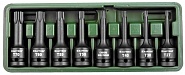 Набор ударных торцовых головок KRAFTOOL TORX 1/2" T27-T70 8 шт. 27952-H8