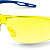 ЗУБР БОЛИД, открытого типа, жёлтые, сферические стёкла устойчивые к запотеванию, защитные очки, Профессионал (110486)