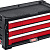 KETER DRAWER-3, 562 х 289 х 262 мм, (22″), ящик с 3 выдвижными полками (38381-3)