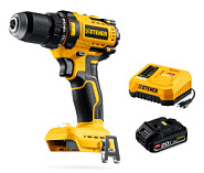 STEHER 20 В, 65 Н·м, 1 АКБ LMS (2 А·ч), бесщеточная дрель-шуруповерт (CB-65-21)