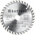 KRAFTOOL Precision, 140 х 20 мм, 36Т, пильный диск по дереву (36952-140-20)