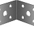 ЗУБР УК-2.0, 35 x 90 x 90 x 2 мм, цинк, крепежный уголок (310126-35-090)