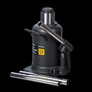 RUNTEC RT-WJ12 Домкрат бутылочный, двухштоковый, профессиональный 12 т, 235-590 мм