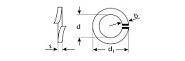 ЗУБР DIN 127, 16 мм, 5 шт, пружинная шайба (4-303856-16)