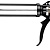 KRAFTOOL BULLDOG 320 мл, усиленный cкелетный поворотный пистолет для герметика (06673)