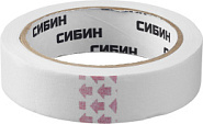 СИБИН 25 мм х 25 м, креповая, малярная лента (12111-25)