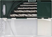 KRAFTOOL 5 шт., 4-5-6-8-10мм, набор спиральных сверл по дереву, двухленточные