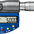 ЗУБР МКЦ 25, 0 - 25 мм, гладкий цифровой микрометр, Профессионал (34482-25)