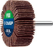 ЗУБР d 50 x 20 мм, P100, на шпильке d 6 мм, круг шлифовальный лепестковый, Профессионал (36601-100)