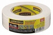 Лента  клеящая, на тканевой основе, STAYER, PROFESSIONAL, 12082-38-50