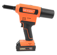 Аккумуляторный вытяжной заклепочник MESSER CQ-60025 (модель 2021 года)  от 2,4 до 6,4 мм