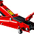 STAYER RED FORCE, 3 т, 135 - 410 мм, подкатной домкрат с увеличенным подъемом и поворотной ручкой, Professional (43151-3)