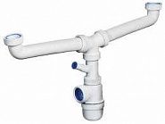 Сифон колбовый для моек и раковин, ЗУБР, ЭКСПЕРТ, 51815-2