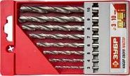 Набор сверл по металлу, ЗУБР, МАСТЕР, 4-29621-H8