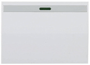 СВЕТОЗАР Эффект, без вставки и рамки, одноклавишный выключатель (SV-54431-W)