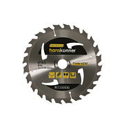 Пильный диск по дереву THIN KERF 165x20 мм, 24 зубьев, Hanskonner
