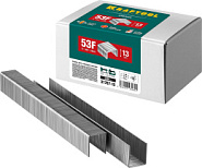 KRAFTOOL скобы тип 53F (D/056), 13 мм, калибр 23GA. 5000 шт (31787-13)
