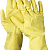 DEXX XL, хозяйственно-бытовые, с х/б напылением, рифлёные, латексные перчатки (11201-XL)