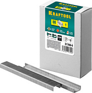 KRAFTOOL скобы тип 80 (BeA/Prebena A/Senco AT), 6 мм, калибр 21GA. 5000 шт (31780-6)