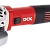 Машина шлифовальная угловая DCK KSM10-125, 1100Вт, 125мм, пылезащита, усиленые шестерни.