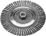STAYER 175 мм, стальная проволока 0.5 мм, щетка дисковая для УШМ (35192-175)