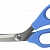 ЗУБР форма изогнутые, длина общая 230 мм, длина режущей кромки 90 мм, ножницы хозяйственные усиленные 40005-23