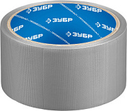 ЗУБР Рефил, 50 мм, 10 м, серая, универсальная, клейкая лента ПВХ, Профессионал (12075-50-10)
