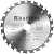 KRAFTOOL Fast, 190 х 20 мм, 24Т, пильный диск по дереву (36950-190-20)