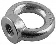 Рым-гайка DIN 582, оцинкованная, М6, 1 шт, ЗУБР Профессионал 304326-06
