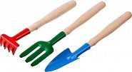 Набор садовых инструментов, 3 предмета, РОСТОК, 421428-H3