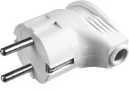 STAYER MAXElectro, белая, 16 А/220 В, 1300 Вт, угловая вилка (55161-W)