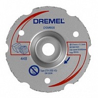 Многофункциональный твердосплавный отрезной круг DREMEL® DSM20 для резки заподлицо