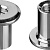 ЗУБР M6 x 12 мм, шест. 4 мм, цинк, 5 кг, гайка Эриксона с плоской головкой, Профессионал (303770-4)