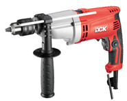 Дрель ударная DCK KZJ20, 720Вт, 2 скорости, рег.оборотов, ЗВП, реверс.
