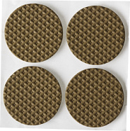 STAYER d 35 мм, 4 шт, коричневые, ЭВА, мебельные накладки (40914-35)