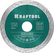 KRAFTOOL KERAMO, 115 мм, (22.2 мм, 10 х 1.6 мм), сплошной алмазный диск (36684-115)