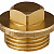 GENERAL FITTINGS 1″, с прижимной шайбой, никель, заглушка (51099-1)