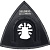 Держатель шлифовальных листов Hilberg Delta 80 mm HR0380