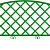 GRINDA Плетень, 24 х 320 см, зеленый, 7 секций, декоративный забор (422207-G)