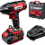 ЗУБР С1-18, 18 В, 250 Н·м, 1 АКБ (4 А·ч), гайковерт ударный, кейс (ГУЛ-255-41)