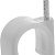 STAYER 16 мм, 40 шт, скоба-держатель для круглого кабеля с оцинкованным гвоздем (4510-16)